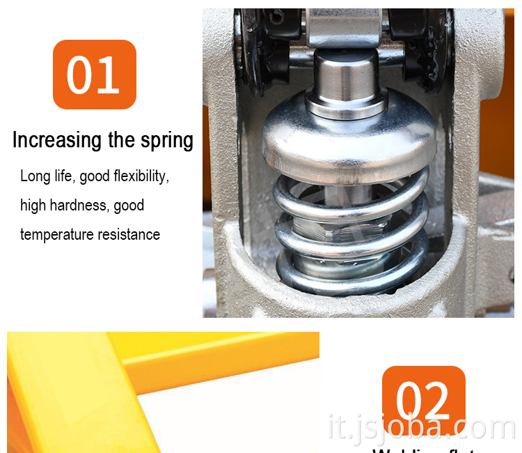 Clark Sistema Pompa dell'olio a pressione Mano Mini Manuale del carrello elevatore idraulico